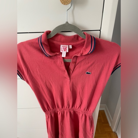 LACOSTE LIVE COTTON DRESS - SMALL - Picture 3 of 10